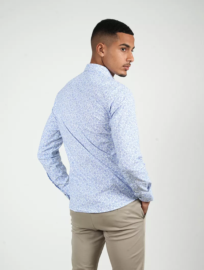 Chemise regular imprimé